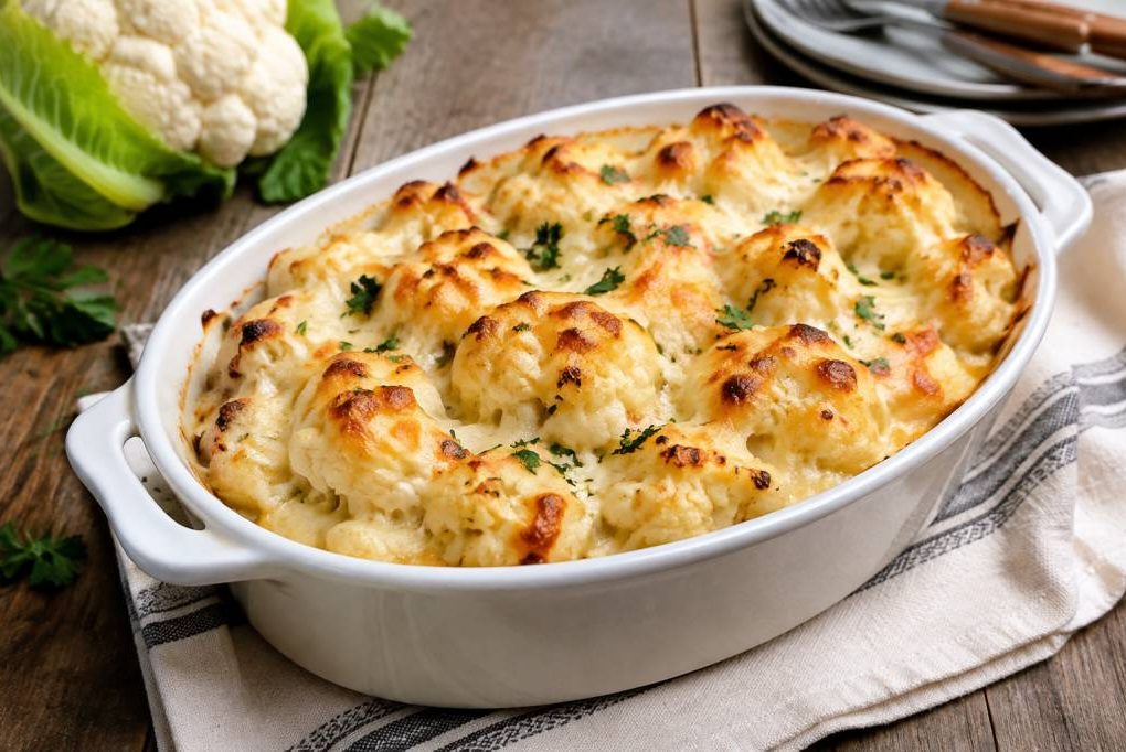 Choux fleur gratiné : une recette familiale facile et savoureuse